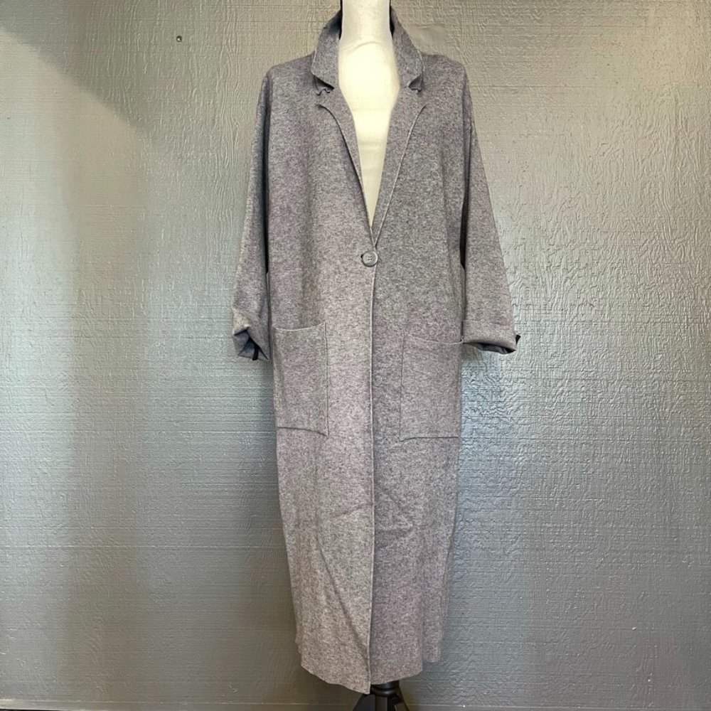 Zara Knit Long Cardigan